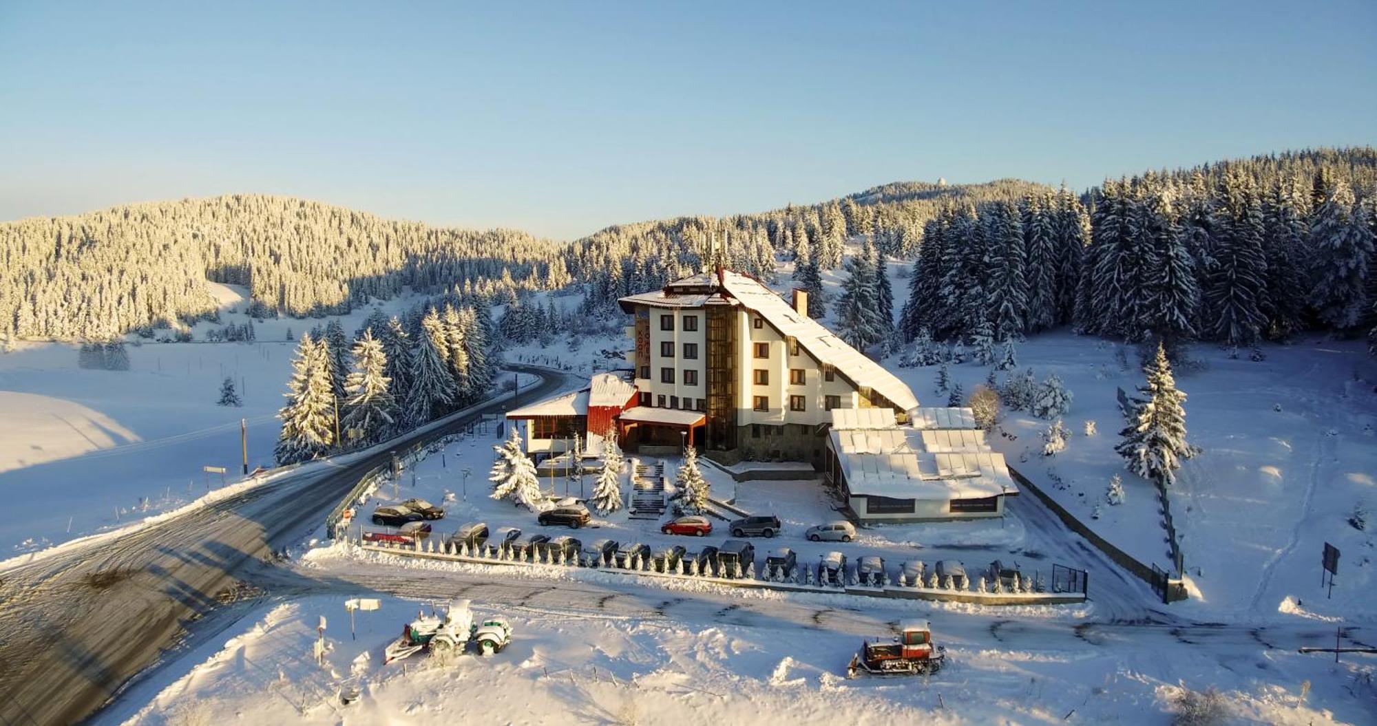 Hotel Coop Rozhen Pamporovo Buitenkant foto
